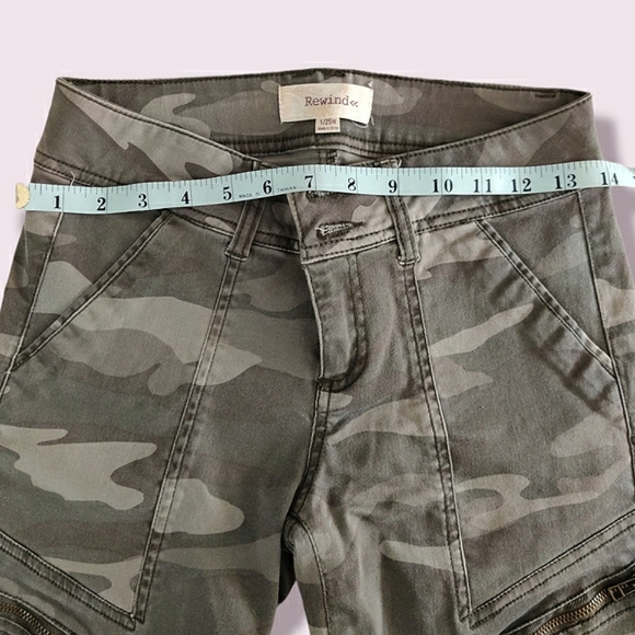 Rewind Utility Jeggings Juniors Size 1/25W - Picture 4 of 13